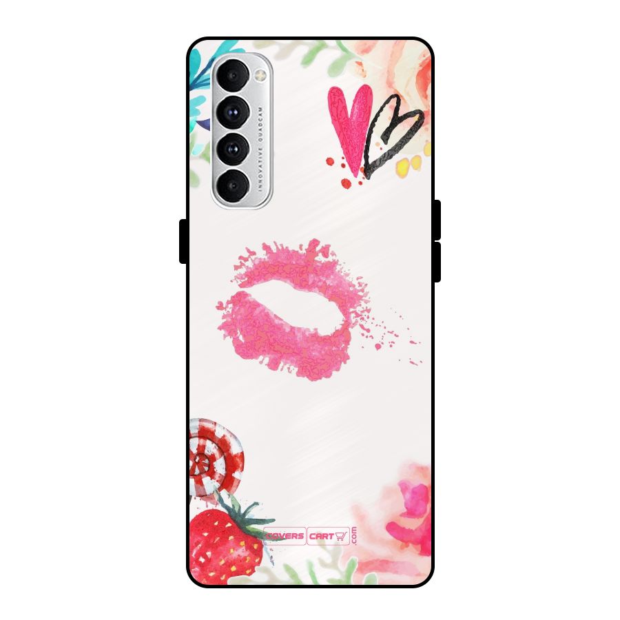 Chirpy Metal Back Case for Oppo Reno4 Pro