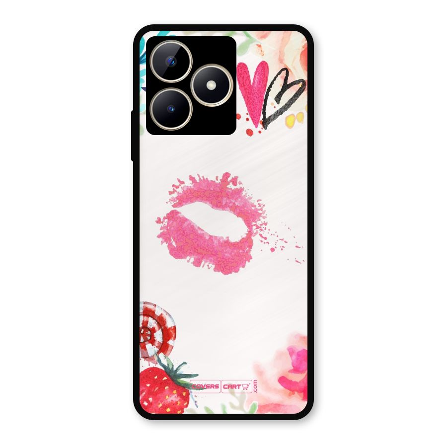 Chirpy Metal Back Case for Realme Narzo N53