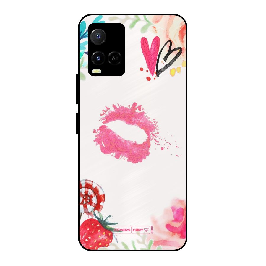 Chirpy Metal Back Case for Vivo Y21A