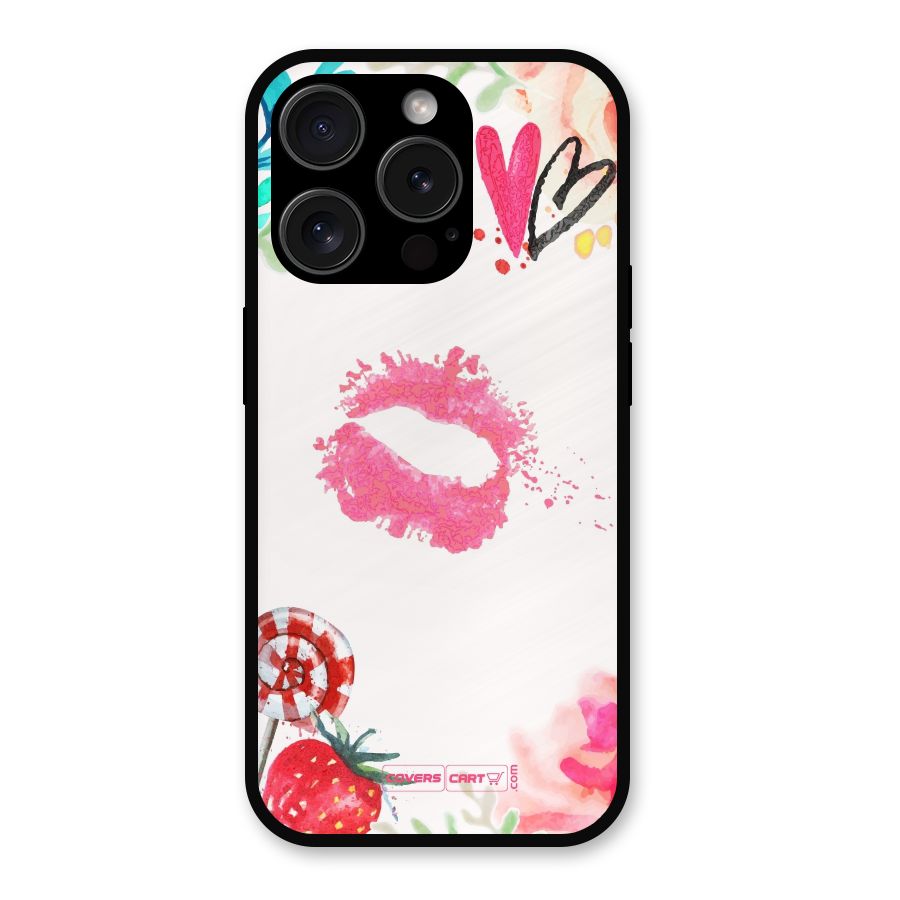 Chirpy Metal Back Case for iPhone 15 Pro