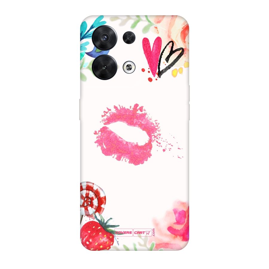 Chirpy Original Polycarbonate Back Case for Oppo Reno8 5G
