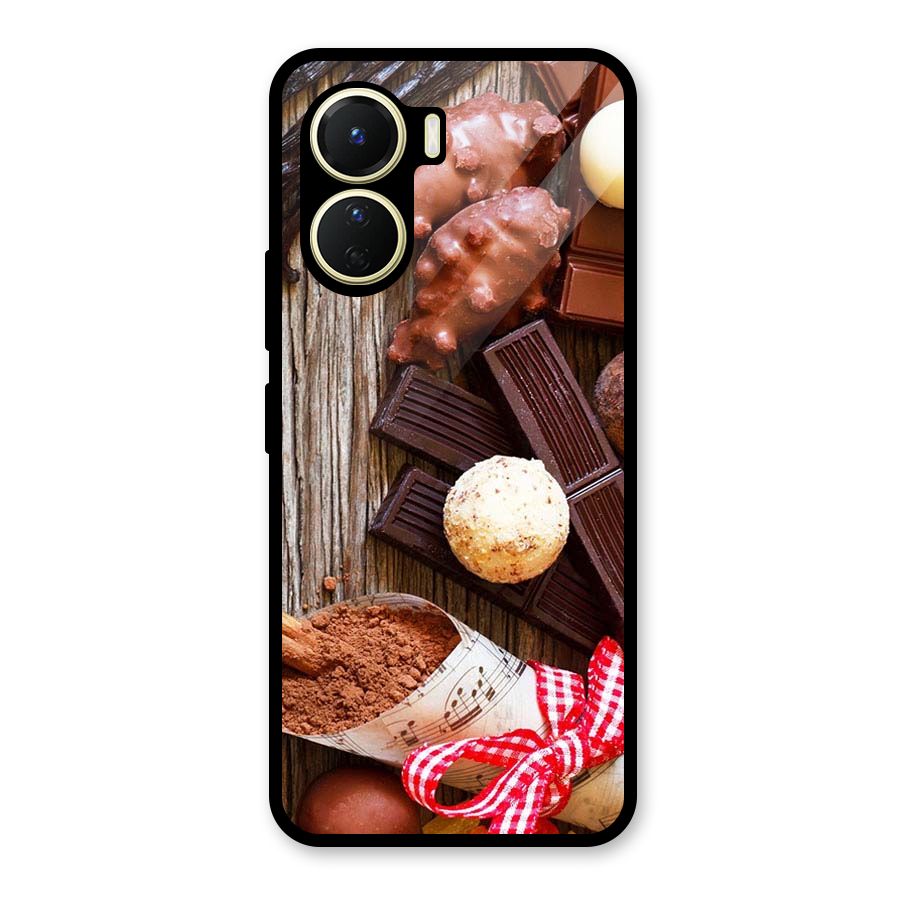 Chocolate Candies Glass Back Case for Vivo Y56
