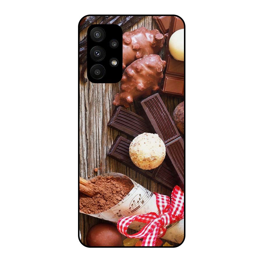 Chocolate Candies Metal Back Case for Galaxy A23