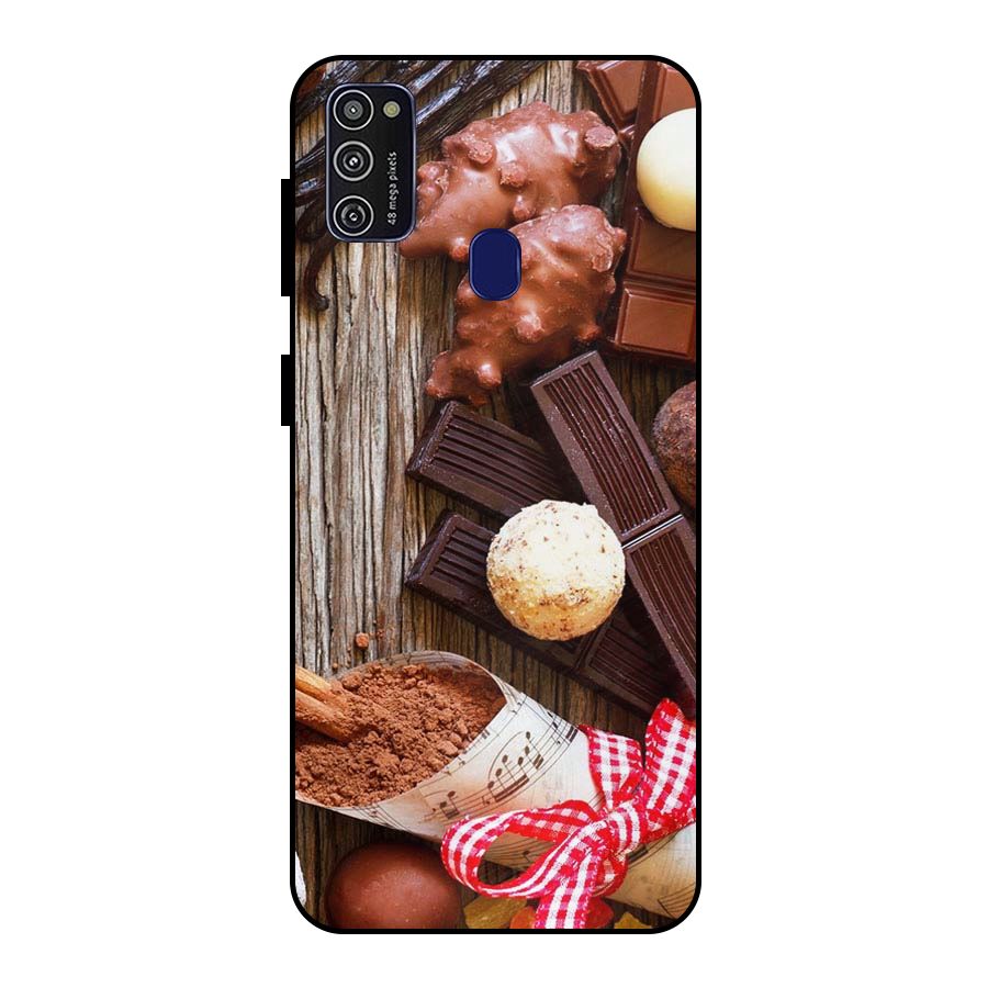 Chocolate Candies Metal Back Case for Galaxy M30s