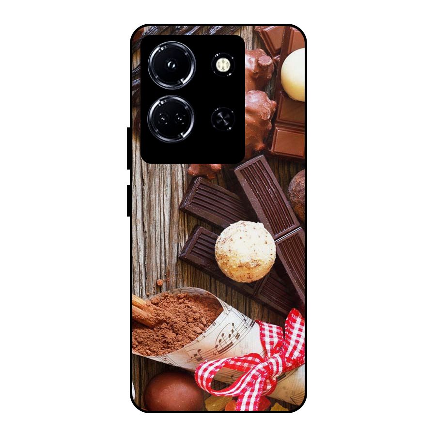 Chocolate Candies Metal Back Case for Infinix Note 30 5G