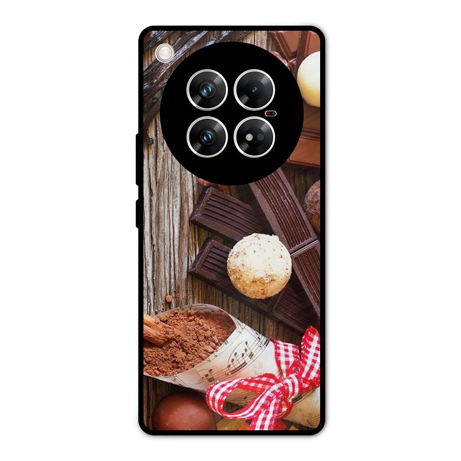 Chocolate Candies Metal Back Case for Infinix Zero 40 5G