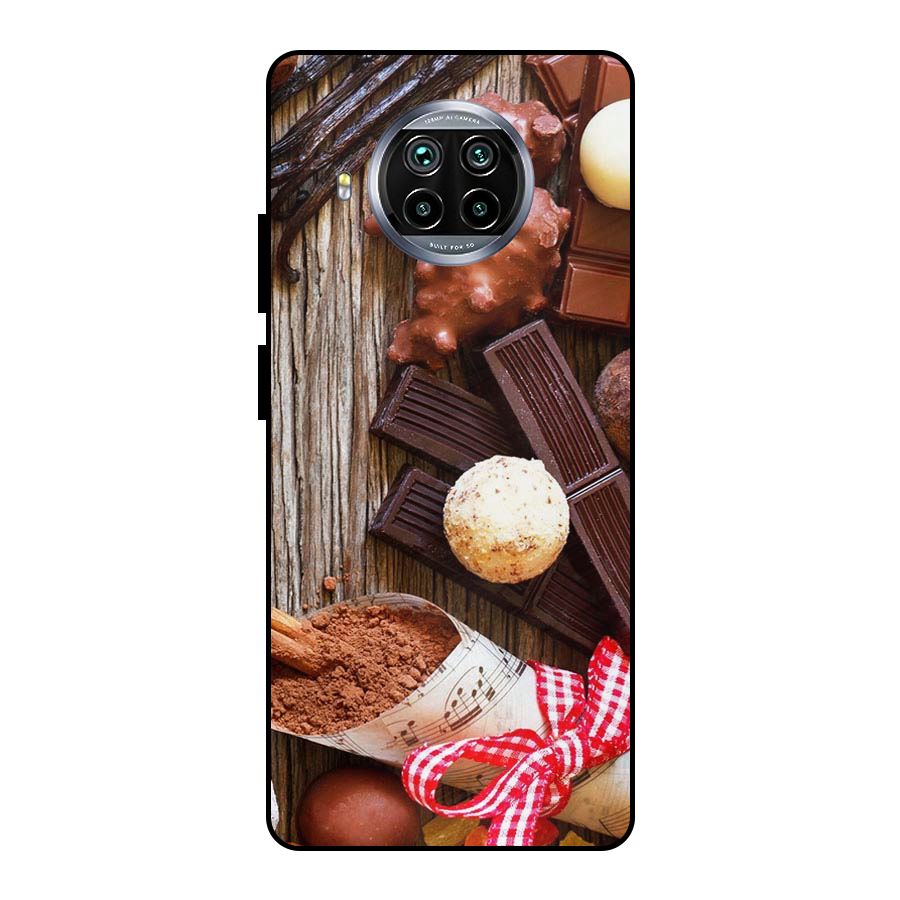 Chocolate Candies Metal Back Case for Mi 10i