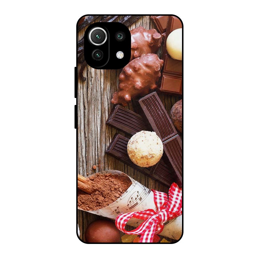 Chocolate Candies Metal Back Case for Mi 11 Lite