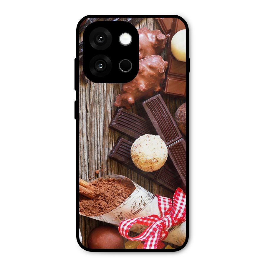Chocolate Candies Metal Back Case for OnePlus 13s