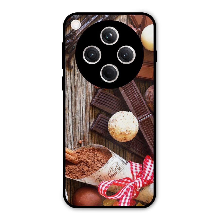 Chocolate Candies Metal Back Case for Oppo Find X8
