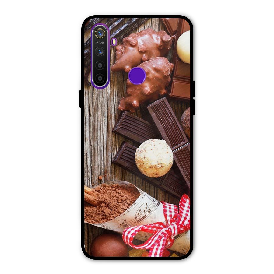 Chocolate Candies Metal Back Case for Realme 5i