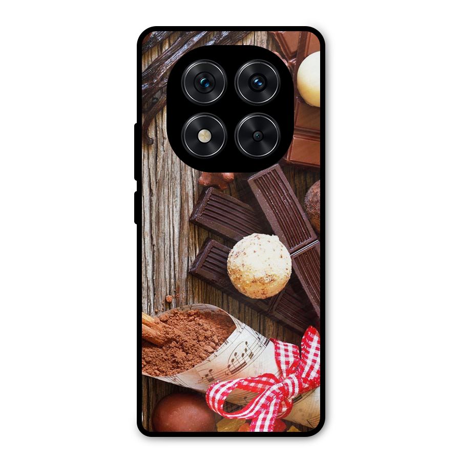 Chocolate Candies Metal Back Case for Redmi Note 14 Pro 5G