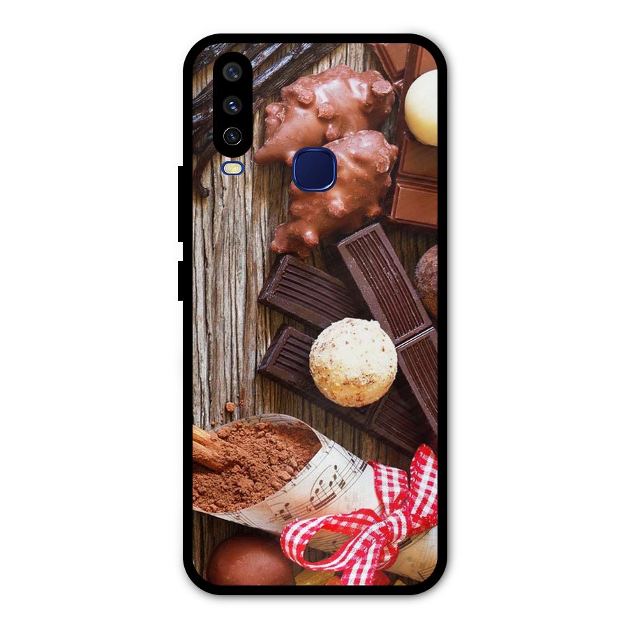 Chocolate Candies Metal Back Case for Vivo V17