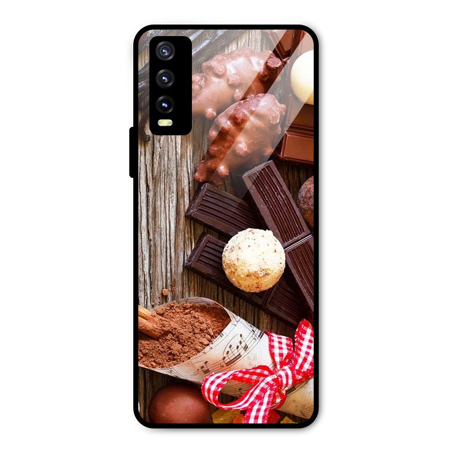 Chocolate Candies Metal Back Case for Vivo Y20g