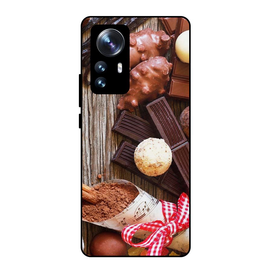 Chocolate Candies Metal Back Case for Xiaomi 12 Pro