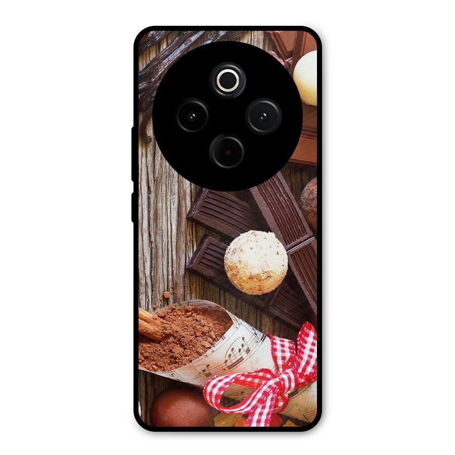Chocolate Candies Metal Back Case for iQOO Z10