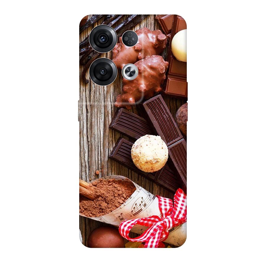 Chocolate Candies Original Polycarbonate Back Case for Oppo Reno8 Pro 5G