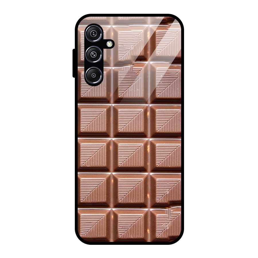 Chocolate Tiles Glass Back Case for Galaxy M34 5G