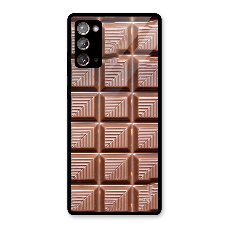 Chocolate Tiles Glass Back Case for Galaxy Note 20