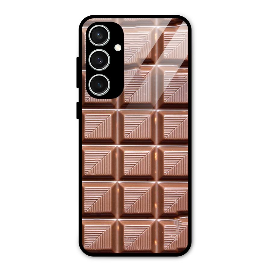 Chocolate Tiles Glass Back Case for Galaxy S23 FE