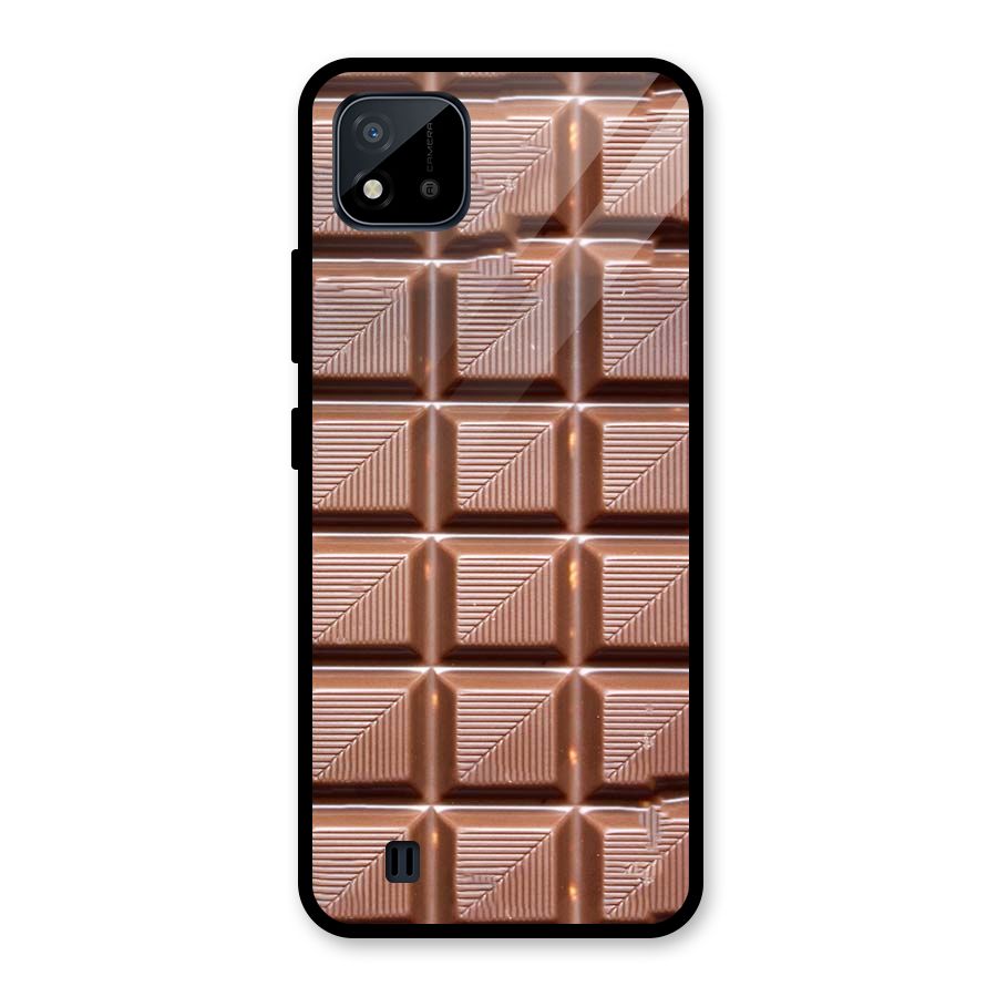 Chocolate Tiles Glass Back Case for Realme C11 2021