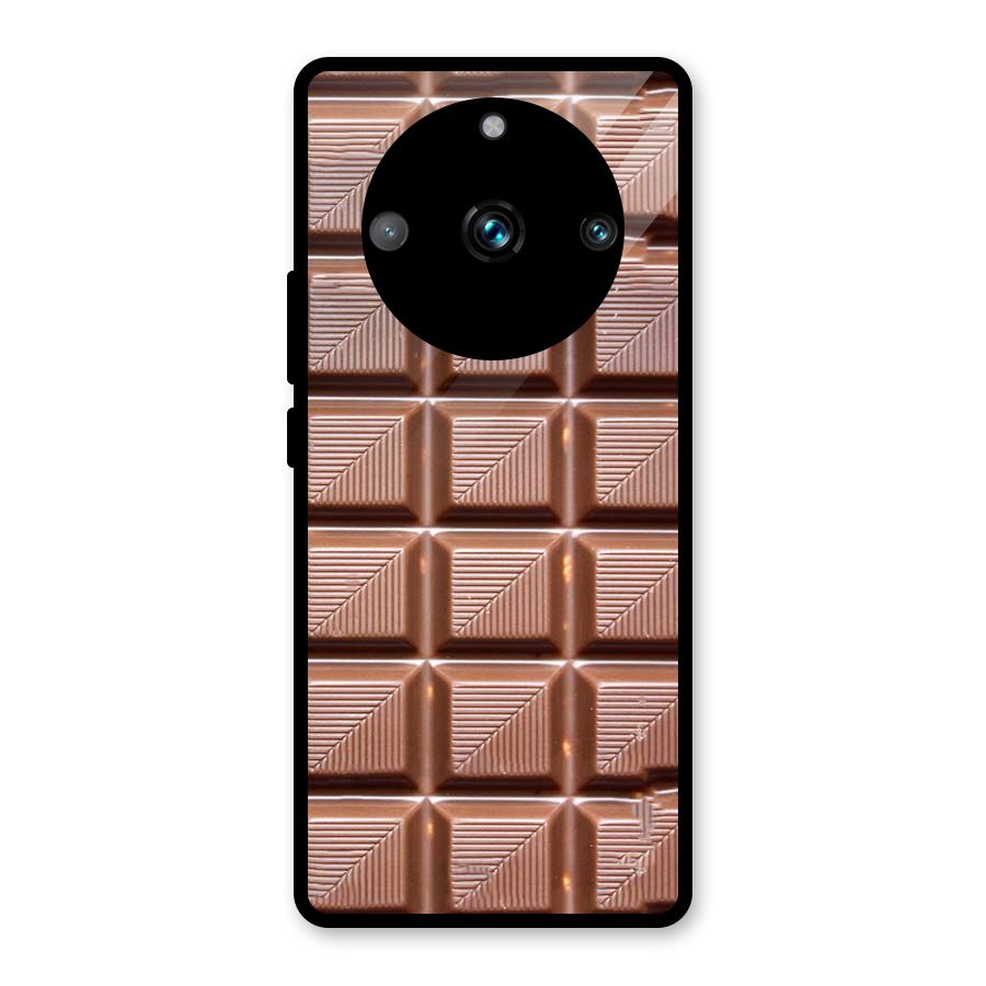 Chocolate Tiles Glass Back Case for Realme Narzo 60 Pro