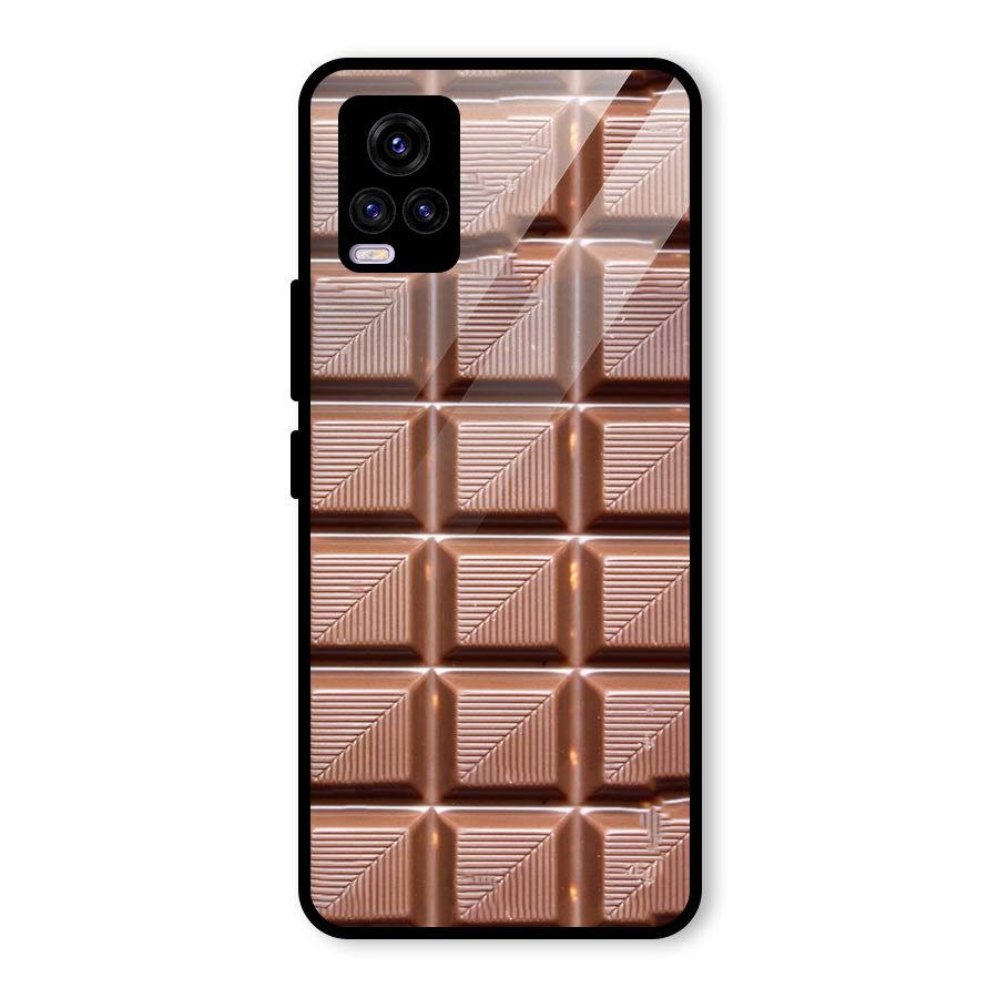 Chocolate Tiles Glass Back Case for Vivo V20 2021