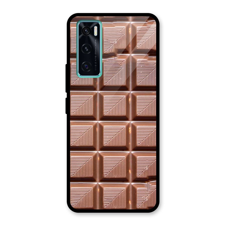 Chocolate Tiles Glass Back Case for Vivo V20 SE