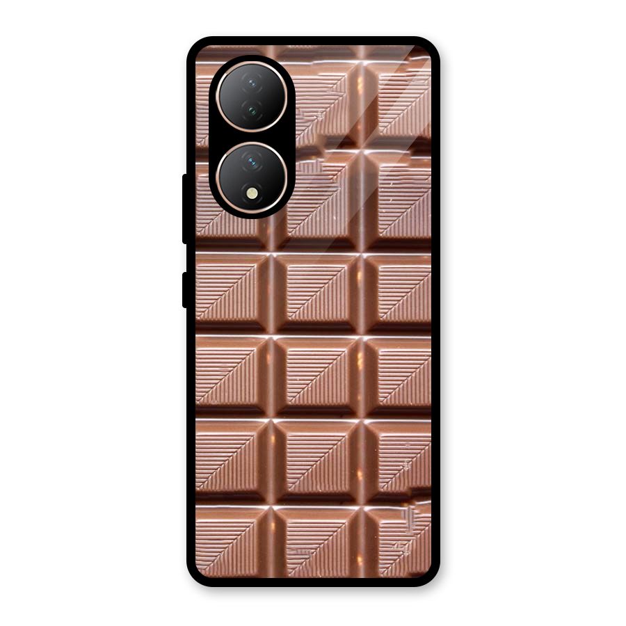 Chocolate Tiles Glass Back Case for Vivo Y100A