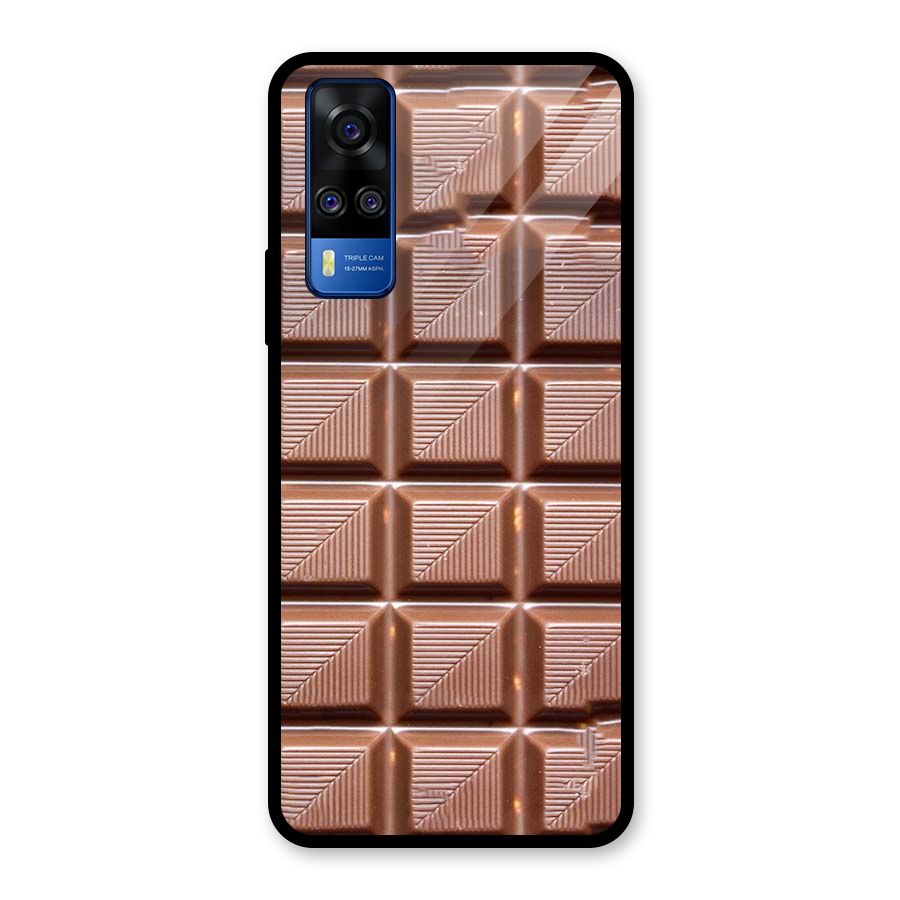 Chocolate Tiles Glass Back Case for Vivo Y31