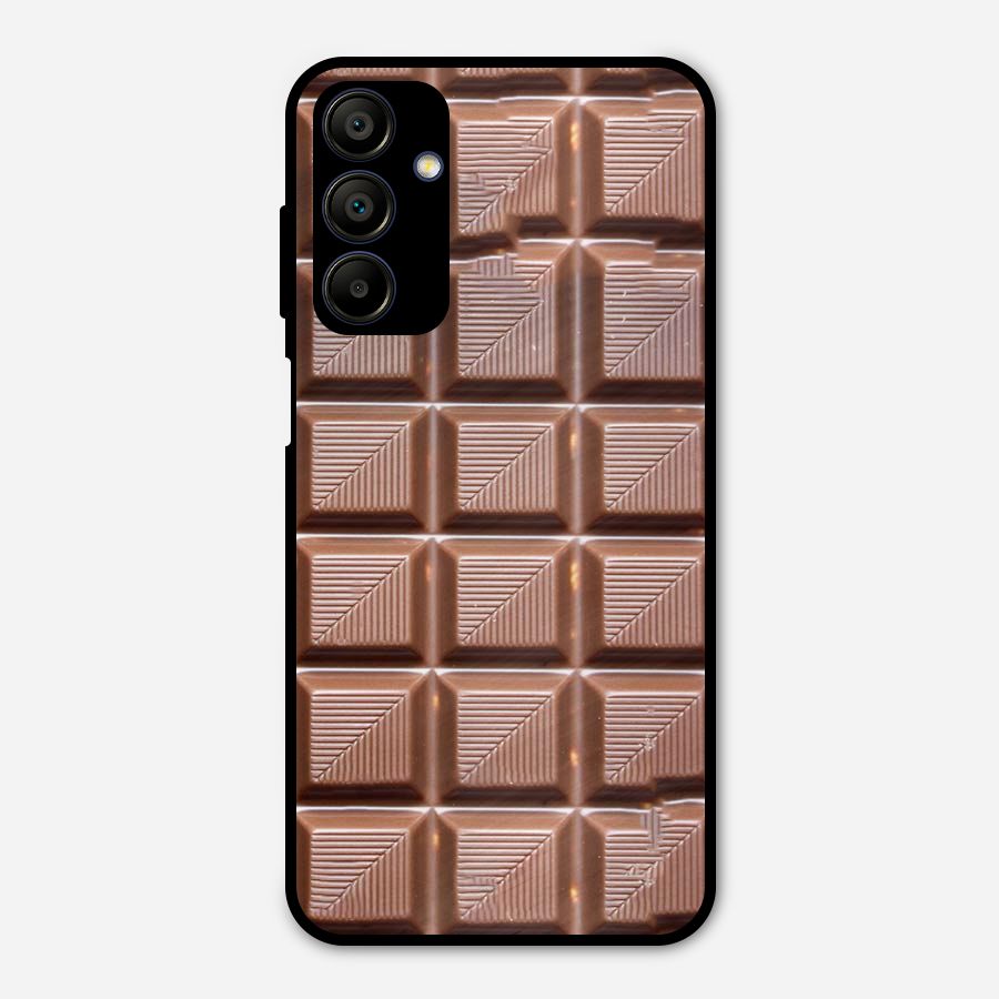 Chocolate Tiles Metal Back Case for Galaxy A15 5G