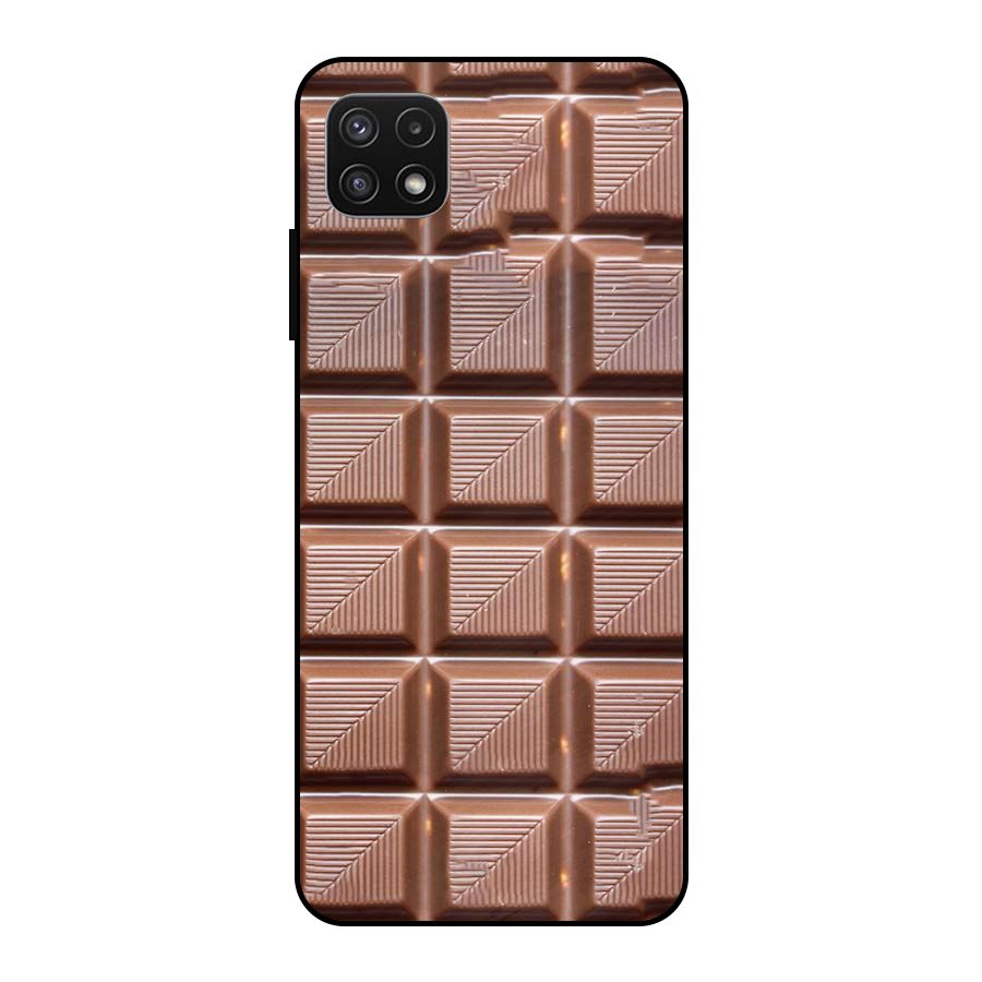 Chocolate Tiles Metal Back Case for Galaxy A22 5G