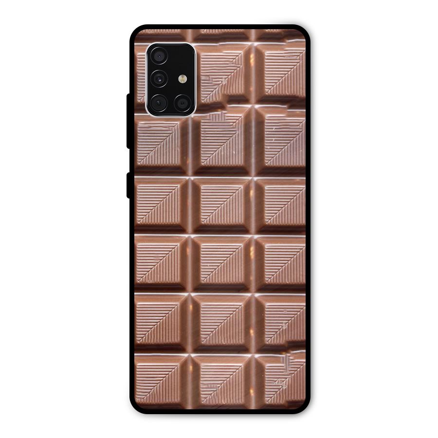 Chocolate Tiles Metal Back Case for Galaxy A51