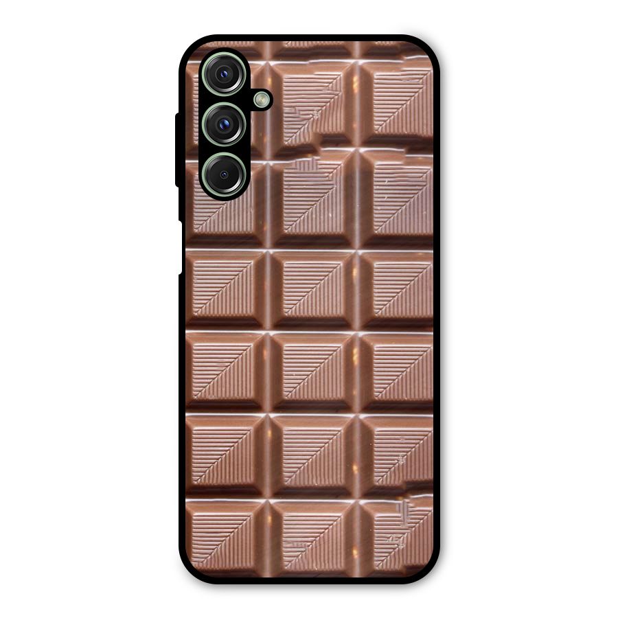 Chocolate Tiles Metal Back Case for Galaxy F34