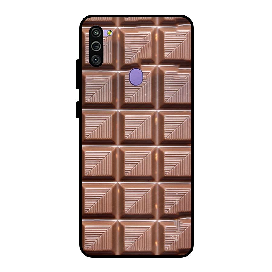 Chocolate Tiles Metal Back Case for Galaxy M11