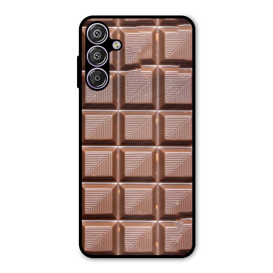 Chocolate Tiles Metal Back Case for Galaxy M15