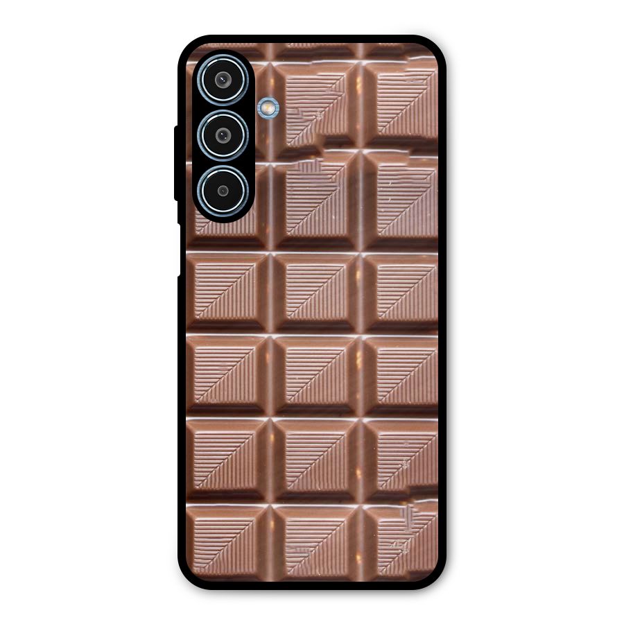 Chocolate Tiles Metal Back Case for Galaxy M35