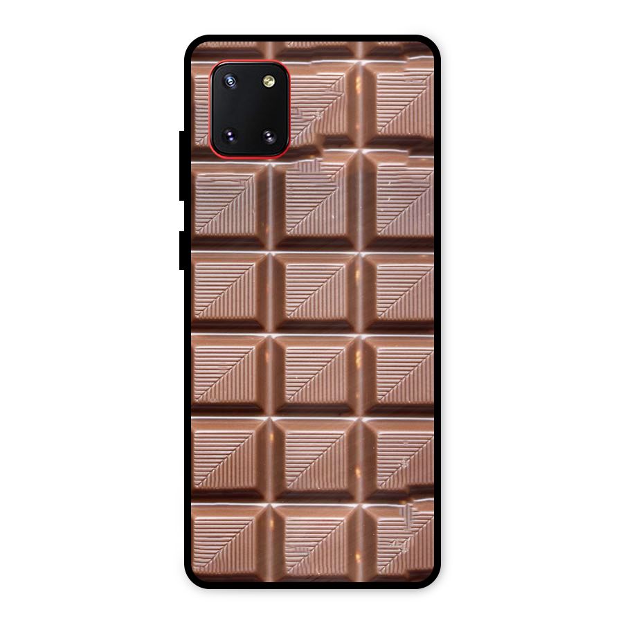 Chocolate Tiles Metal Back Case for Galaxy Note 10 Lite