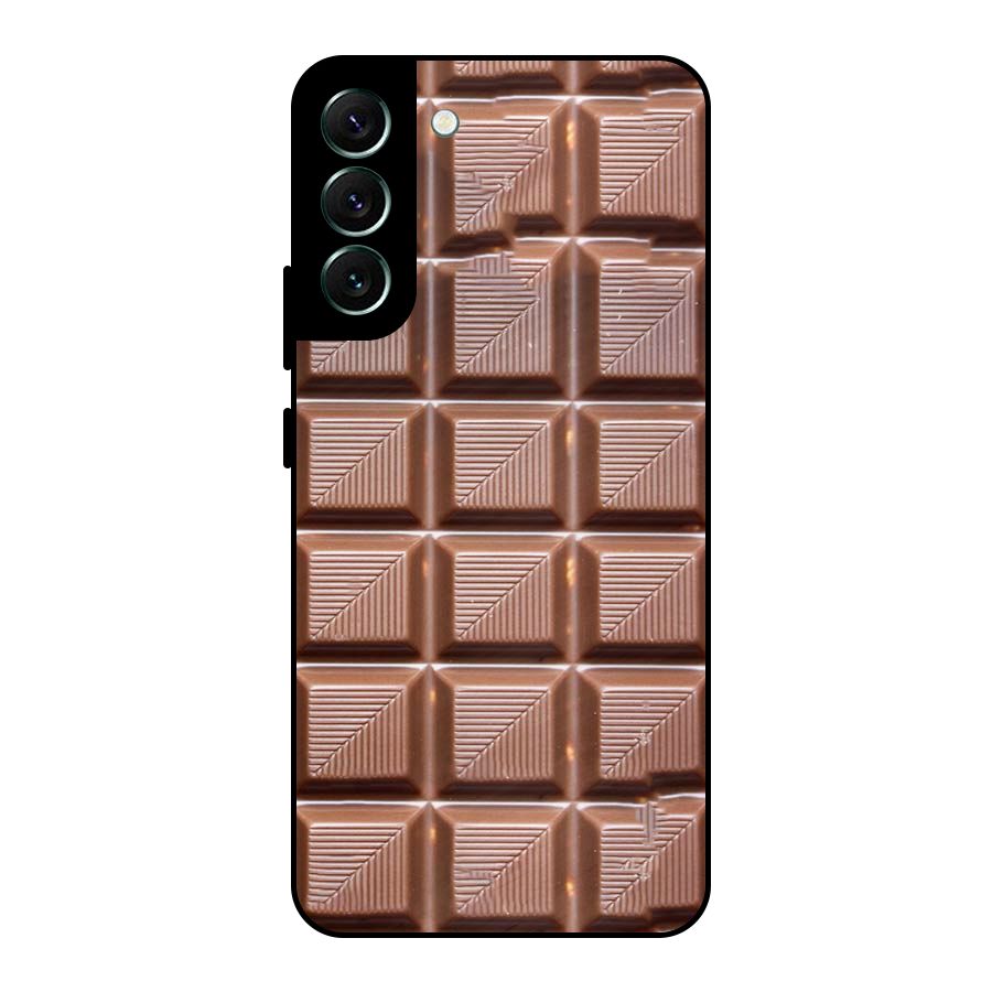 Chocolate Tiles Metal Back Case for Galaxy S22 Plus 5G