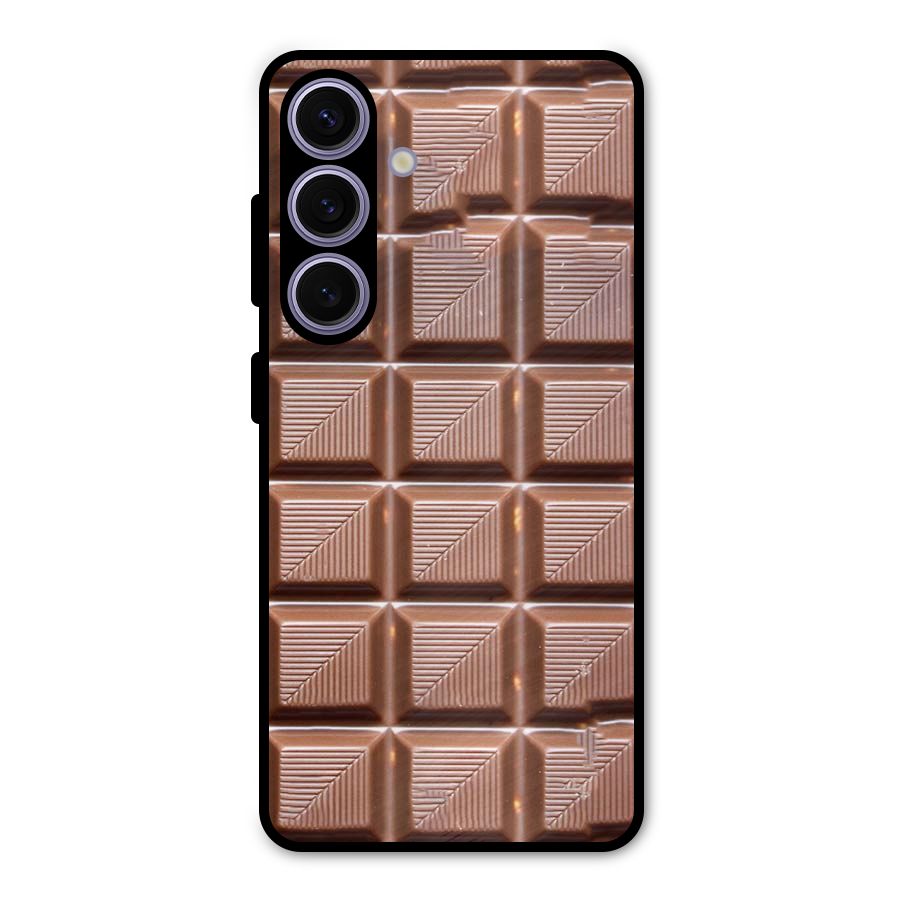 Chocolate Tiles Metal Back Case for Galaxy S24