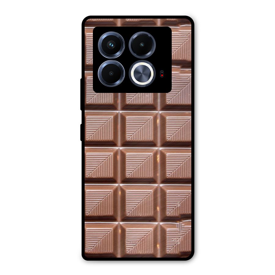 Chocolate Tiles Metal Back Case for Infinix Note 40 5G