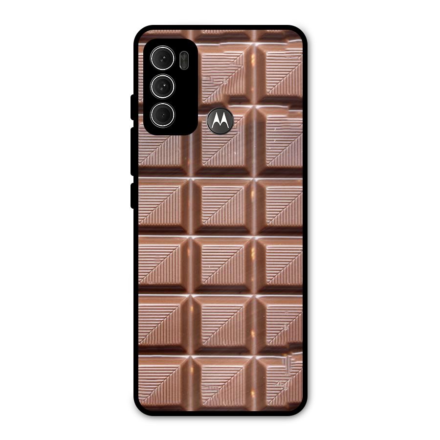 Chocolate Tiles Metal Back Case for Moto G60