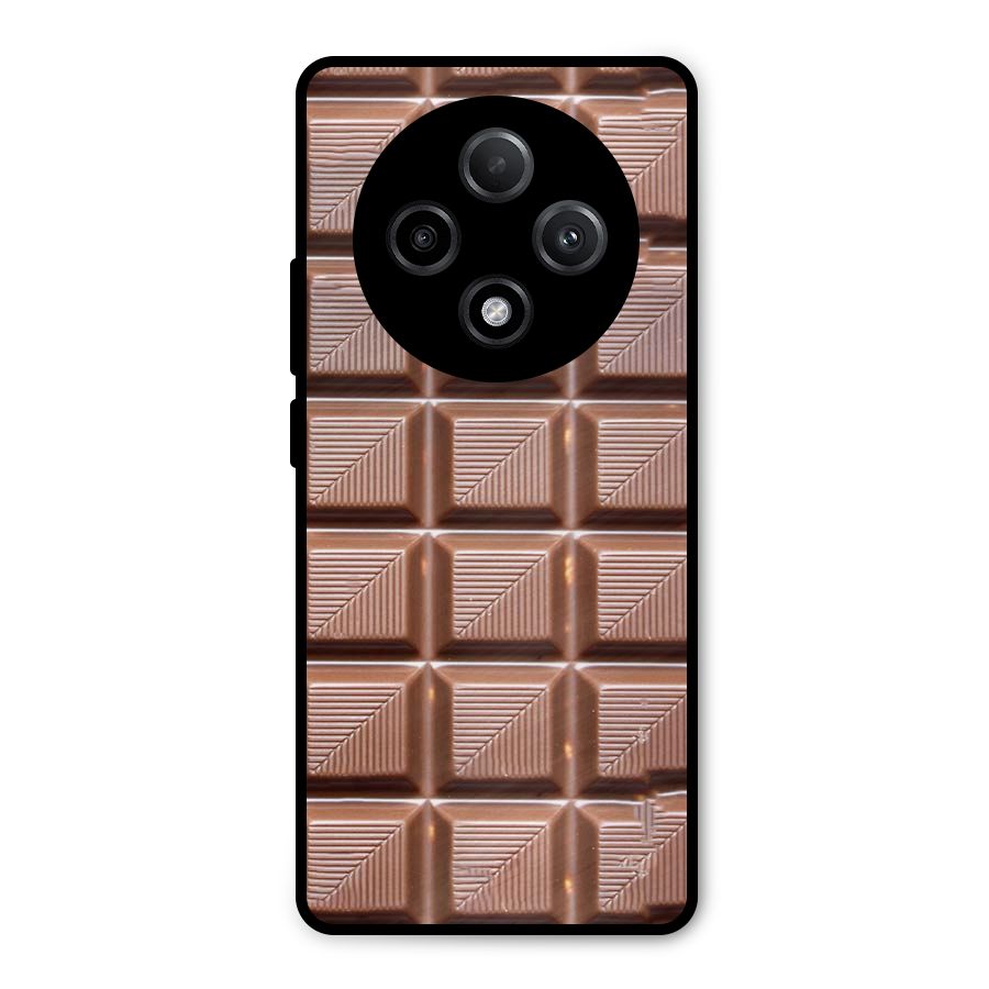 Chocolate Tiles Metal Back Case for Oppo F27 Pro Plus