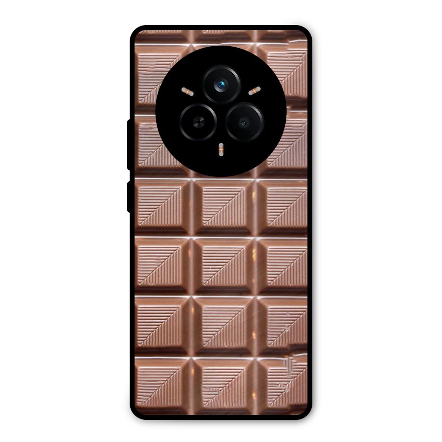 Chocolate Tiles Metal Back Case for Realme 14 Pro