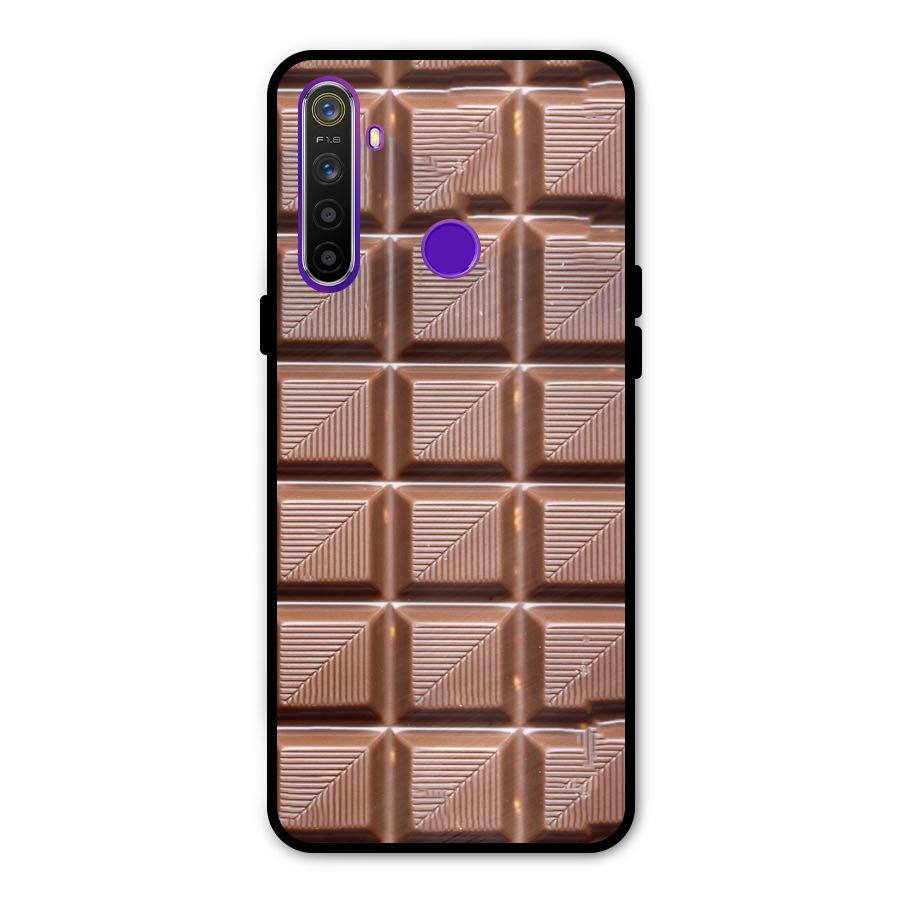 Chocolate Tiles Metal Back Case for Realme 5