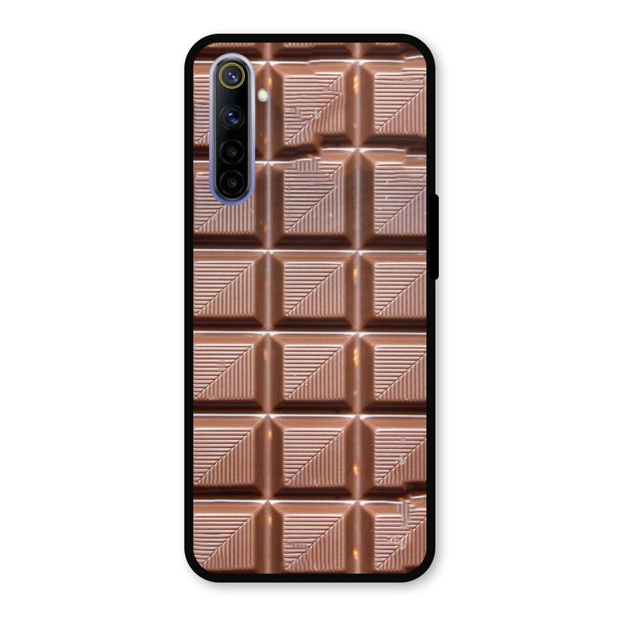 Chocolate Tiles Metal Back Case for Realme 6