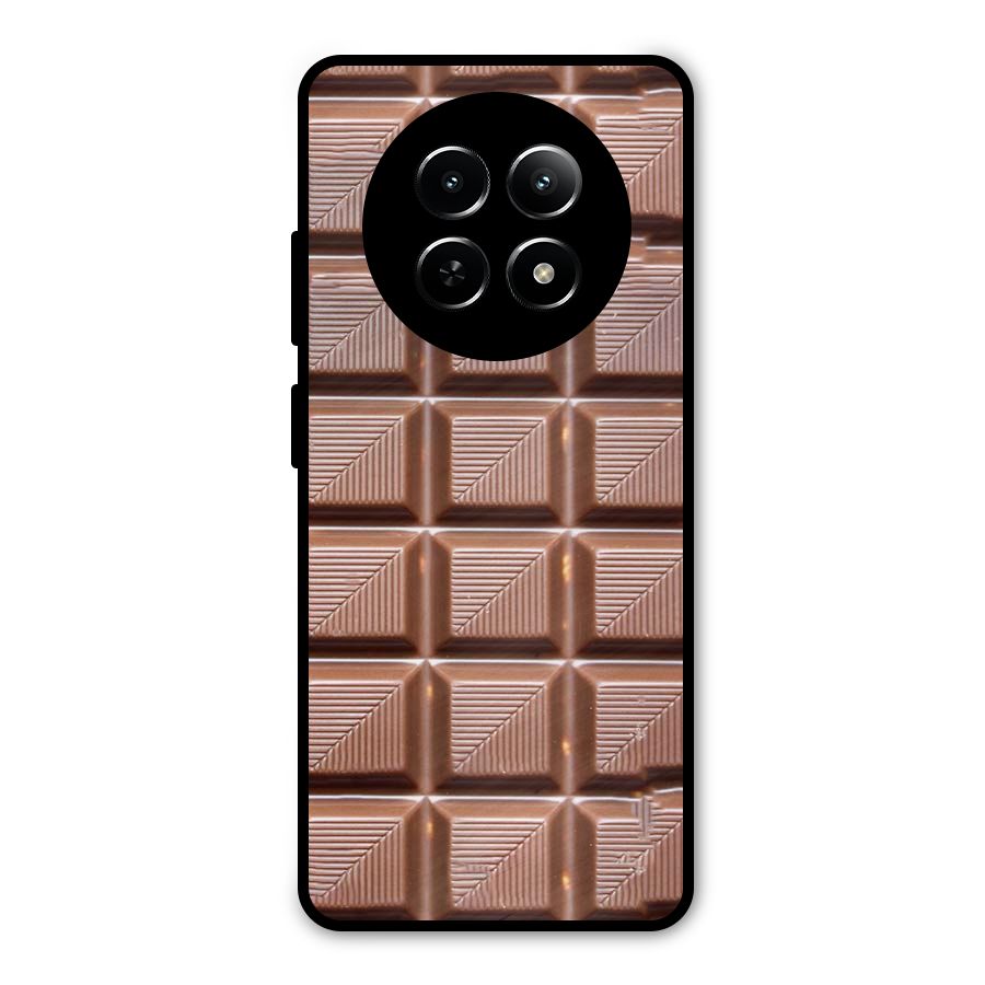 Chocolate Tiles Metal Back Case for Realme Narzo 70x 5G