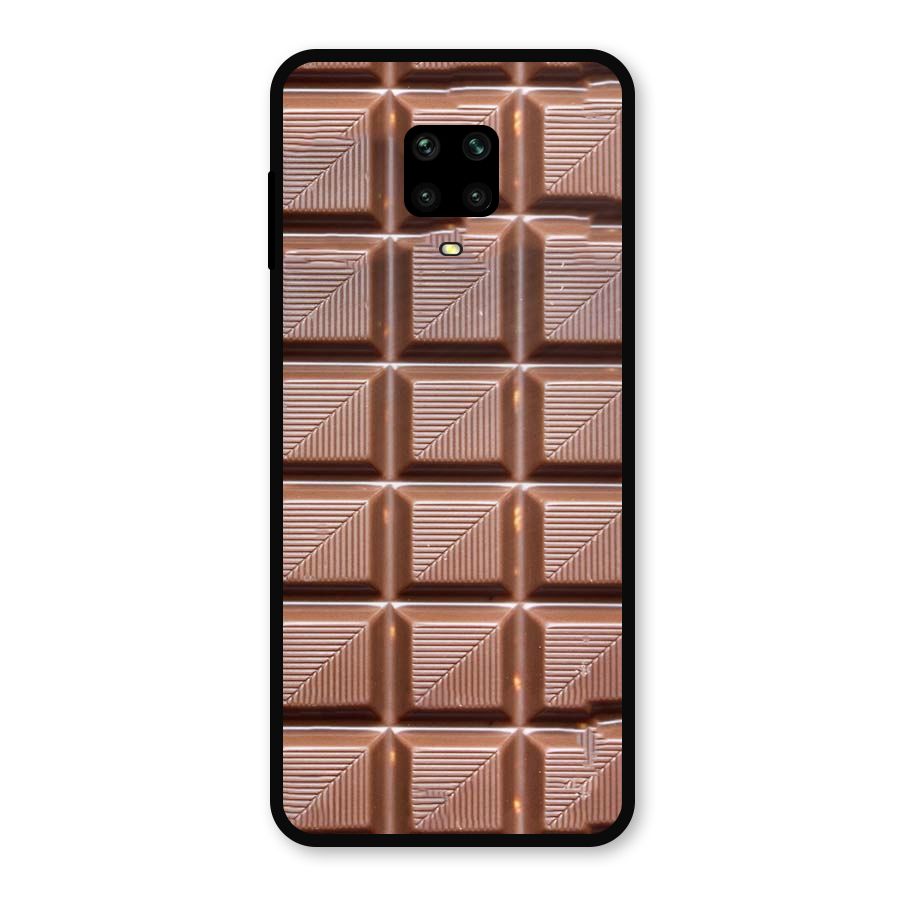 Chocolate Tiles Metal Back Case for Redmi Note 9 Pro Max