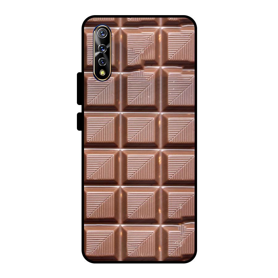 Chocolate Tiles Metal Back Case for Vivo S1