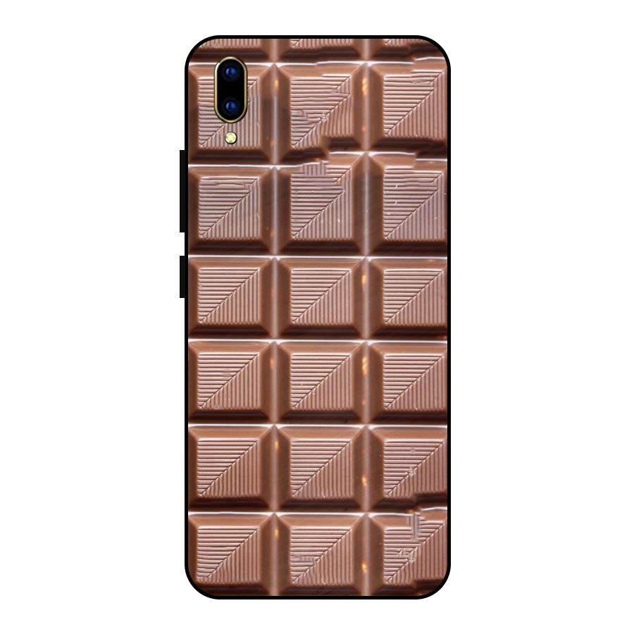 Chocolate Tiles Metal Back Case for Vivo V11 Pro